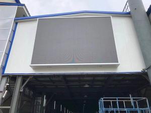 China Media advertising fixed installation 7500cd high bright Nationstar SMD2727 P6 outdoor full color curved led screen wholesale