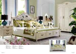 China Shen Zhen Bedroom Furniture King Size French Bed wholesale