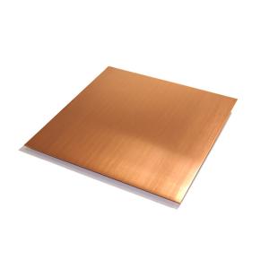 China 3mm Copper Sheet Plate C11300 C11400 99.95% Copper Sheet 3mm wholesale
