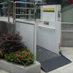 250kg Hydraulic Wheelchair Lift Climbing Stair Wheelchair Elevator