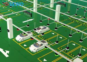 China Indoor Ultrasonic Parking Guidance System For Underground Parking Lot wholesale