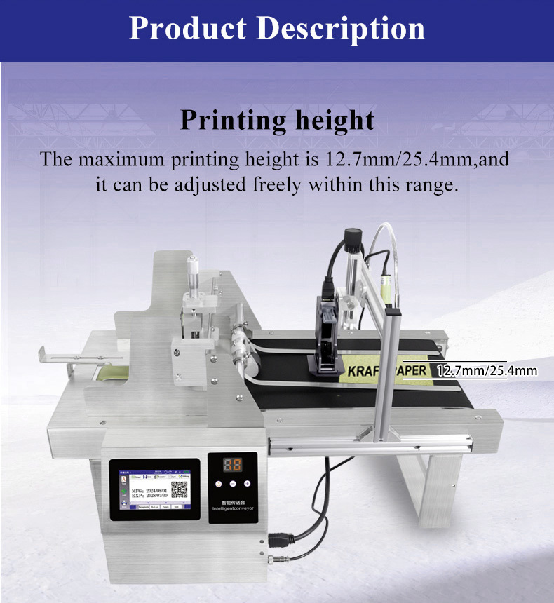 Inkjet Coding Paging Machine for Friction Feeders