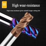 4 Flute Tungsten Carbide End Mill