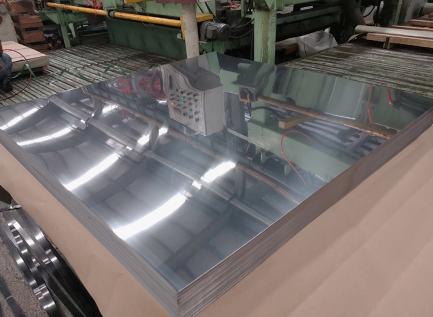 201 BA Finished Thin Stainless Steel Sheets , Hot Rolled Stainless Steel Plate Bright Surface
