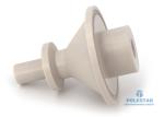 Chemical Resistant PVC Plastic CNC Machining For Pipe Fittings