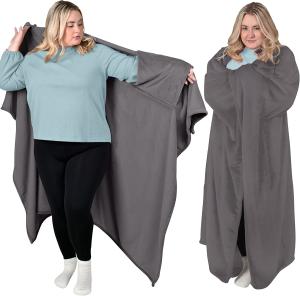 China Cape Cozy Throw Plush Oversized Hooded Blankets Hooded Tv Blanket wholesale