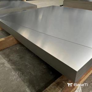 China GR1 GR2 GR5 Hot Forming Titanium Sheet Titanium Alloy Sheet For Chemical Processing wholesale