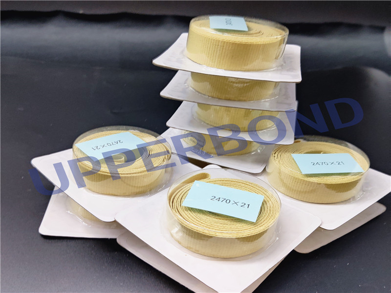 Flax Fiber Coated Conveyor Tape For Filter Of Hauni Filter Making Machine Kdf2 Transferring Filter Paper