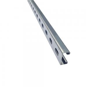 China 304 ASTM Vertical C Metal Strut Channel Integrated Galvanized Steel shelving systems wholesale