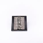 Colorful Custom Logo Lapel Pins , Silver Plated Letter Lapel Pins