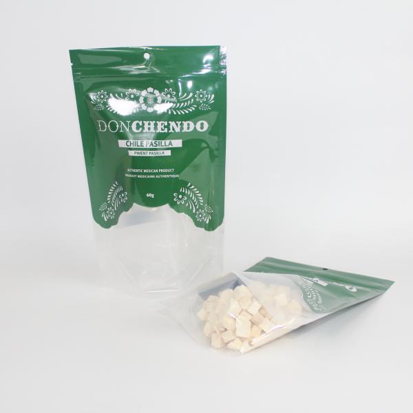 Logo Printed glossy Finish Food Stand Up Small Mylar Plastic Resealable CandyBags