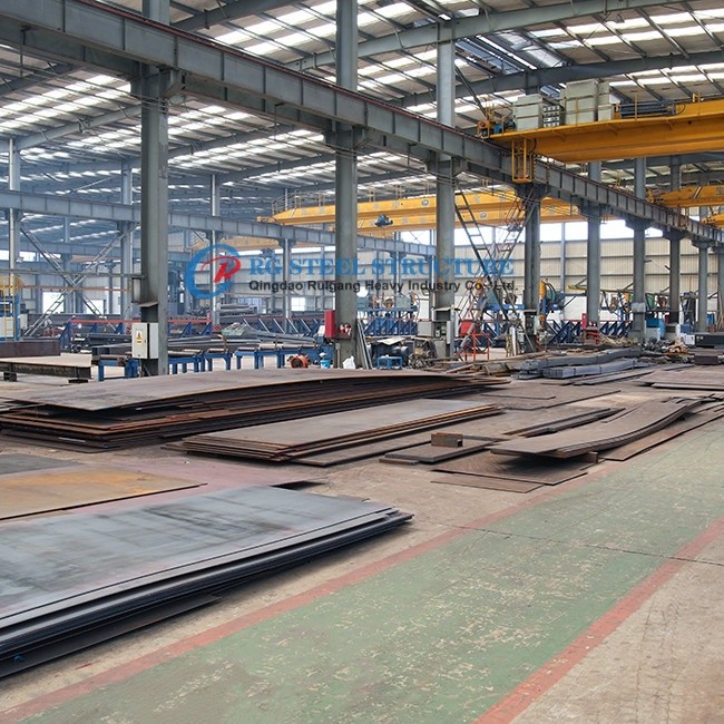 Lightweight Greenhouse Metal Building Construction With Glazed Structure