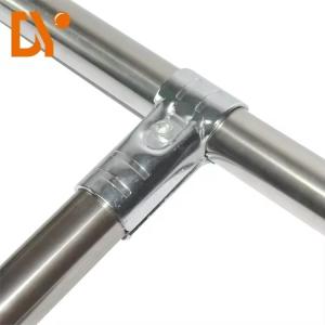 China High Quality Sturdy Construction Pipe Rack Lean Tube Metal Joint wholesale