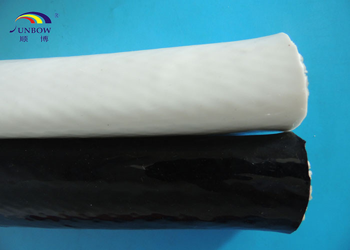 1650℃ High Temperature Flexible Braided Fiberglass Sleeving Flame Retardant