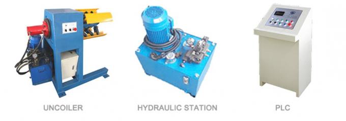 Corrugated Roof Sheet Galvanized Steel Rolling Shutter Making Machine