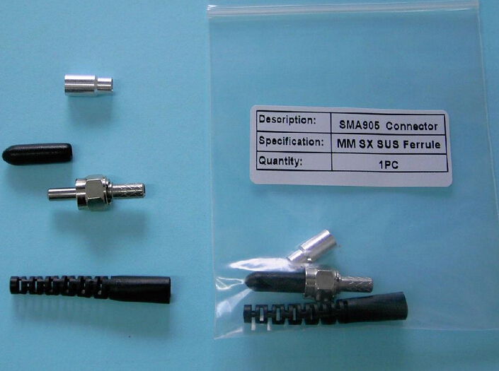 Threaded FTTX 610um SMA 905 Optical Fiber Connector