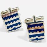 Different Styles Unique Mens Cufflinks , Metal Plated Gold Silver Novelty