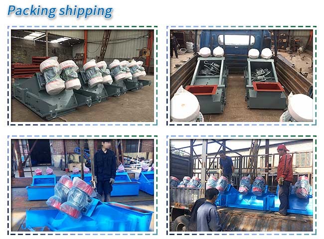 Closed Trough Easy Operation Vibratory Feeder Wide Application Light Weight