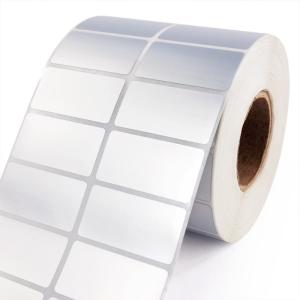 China Anti-Scratch Sticky Label Roll 500pcs 105mm Rectangle Label Stickers wholesale