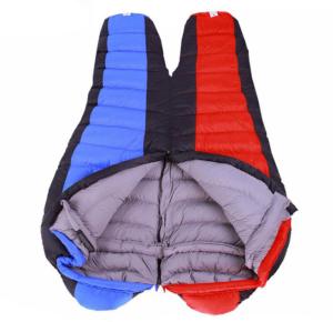 China Flannel Linen Polyester Rain Proof Sleeping Bag Outdoor wholesale