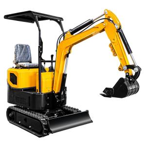 China Super Power 1 Ton Mini Excavator Saving Energy Compact Small Digger Machine wholesale