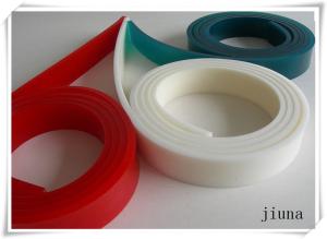 China Red / Green Solvent Resistance Squeegee For Screen Printing 4 Meter , Anti-Oil wholesale