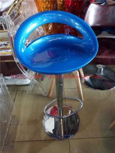 China Metal Blue Adjustable Lab Chairs , University Heavy Duty Lab Stools wholesale