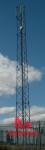 Square telecom tower