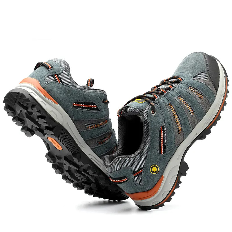Steel Toe Construction Safety Shoes Blue Protection Work Shoes Unisex