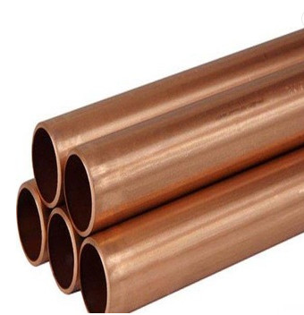 ASTM 2mm 4mm Seamless Copper Pipe C10100 C10200 Coated Steel Tube For Refrigeration