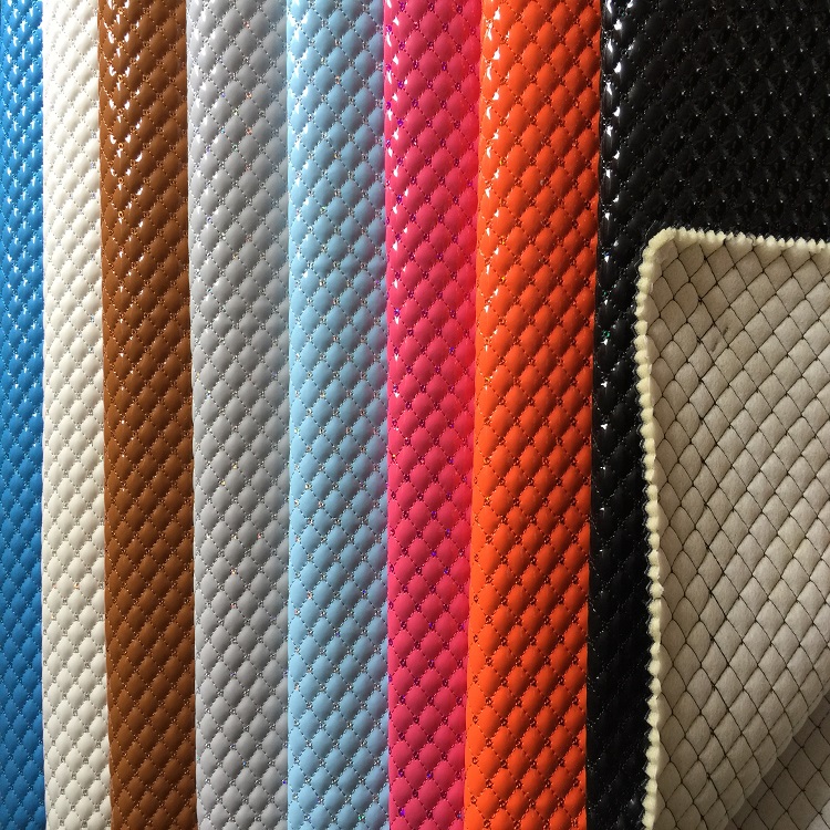 Hot Selling Nonwoven Synthetic Embroidered shoe Leather