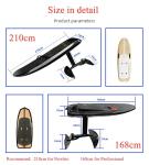 Customized Efoil Surfboard Top Quality Electric Hydrofoil Battery Powered