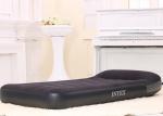 Queen Type Inflatable Sofa Bed Pure Black Color 50 * 40 *28CM Carton Size