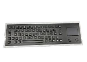 China 20mA Black Metal Keyboard 64 Keys Integrated Touchpad SS Electrophoretic wholesale