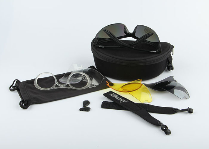 Desert Storm Safety Glasses Light Weight Military Grade Durable PC Frame Material
