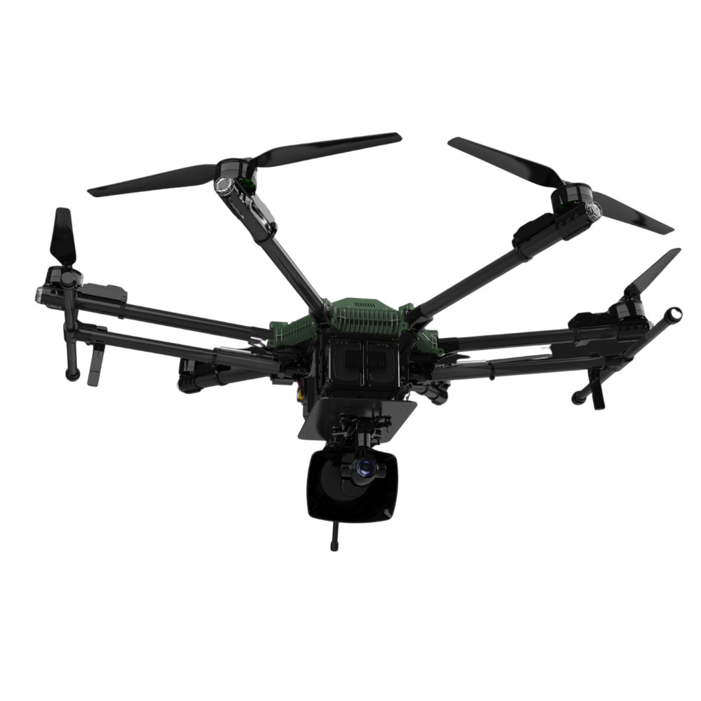 10x Zoom Camera 15KM Industrial Drones Foldable Long Range Heavy Lift Drone HXF600