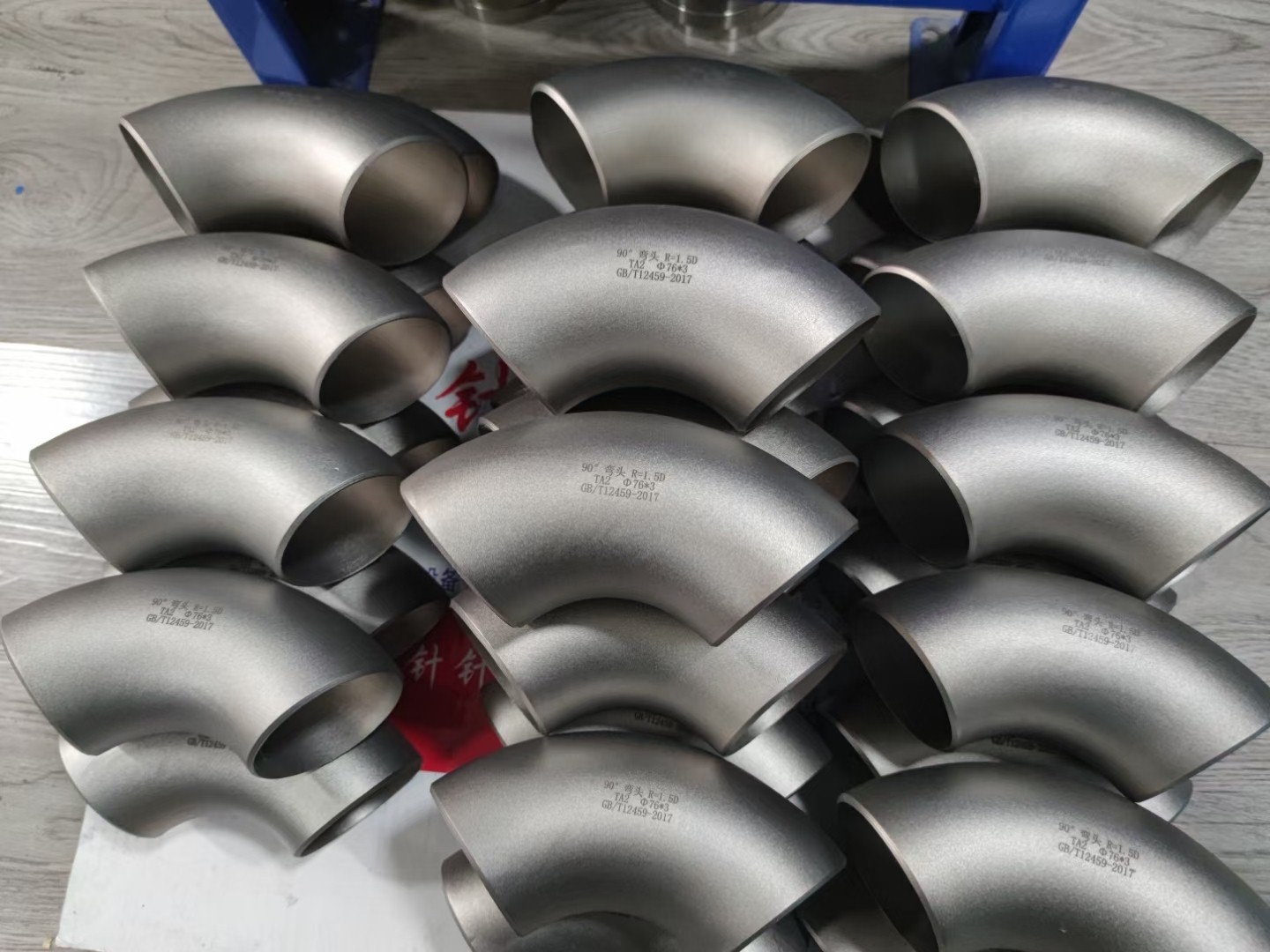 manufacturer supply shc160s 90 degree elbows gr2 titanium pipe fittings