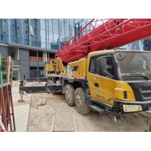 China 90% Near 2019 550t 55t Used Truck Crane Hydraulic Crane Construction Equipment Orange Sale wholesale
