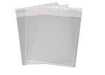 White Pearl Film Bubble Mailer Bags Bubble Gloss Waterproof Envelopes for