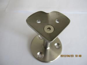 China SS316 Aperture 20mm 75mm Wall Mounted Handrail Bracket wholesale