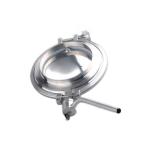 Equal Stainless Steel 304 Sanitary Powder Valve Butterfly Valve