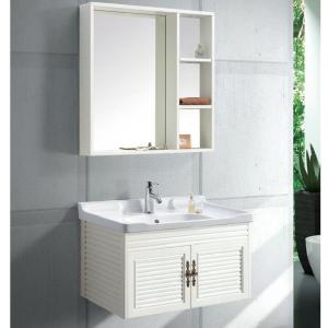 China Modern Alunimun Bathroom Vanity/ all aluminum bathroom cabinet/Mirror Cabinet /DB-8109B 800X460mm wholesale