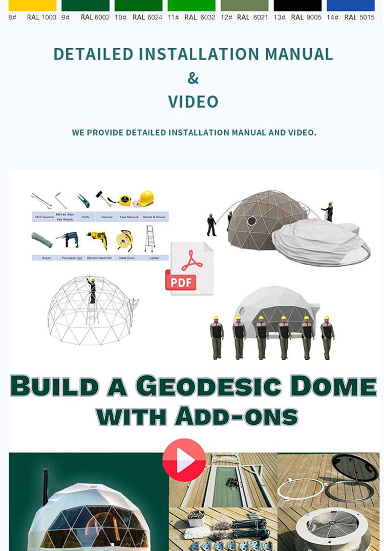 Waterproof Round Dome Tent