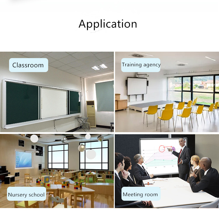 Infrared Interact Whiteboard Writing Board Fingers Touch Smart Boards For School Teaching & Business Meeting