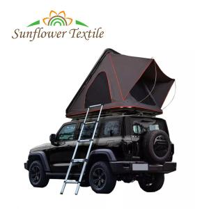 China 210x130cm Waterproof Camping Tent Area Wedge Aluminium Triangle Roof Top Tent wholesale
