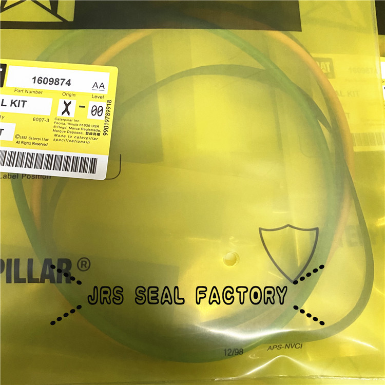 1609874 5P8768 1979322 Liner With Seals Fits 3406E C15 C-15 Hydraulic Oring Seal Kits Loader nbr fkm