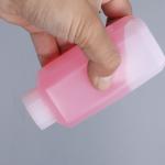 HDPE Square Plastic Lab Bottles Biochemistry Medical Custom Label Printing