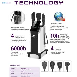 China Customized 5 In 1 Body Sculpting Equipment Electromagnetic With RF wholesale