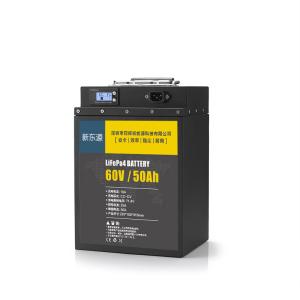 China 60V 50Ah Electric Vehicle Lifepo4 Battery Pack Rechargeable wholesale