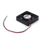 12V Brushless DC Axial Cooling Fan 50x50x10mm Black Flange Mount